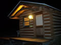 Little Cabin at Night